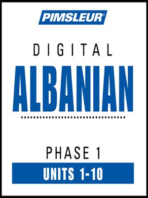 cover image of Pimsleur Albanian Level 1